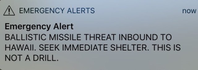 Hawaii false missile alert - building a culture of preparedness - FEMA’s Strategic Plan