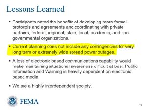 Long-Term Power Outage