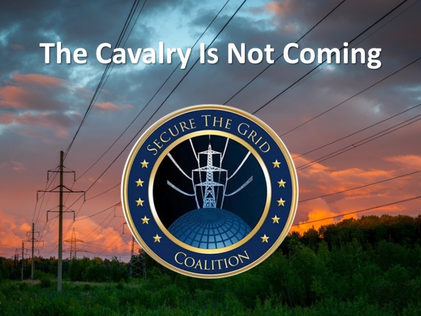 The Cavalry Is Not Coming