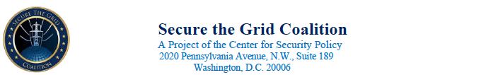 Secure the Grid Coalition Opposes Senate Bill S.3688
